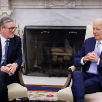 Keir Starmer, noul premier britanic, primit la Casa Albă de Joe Biden. „Suntem cei mai buni aliați” - Foto: Profimediaimages.ro