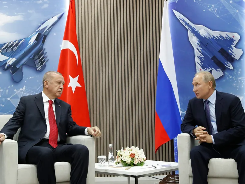 Erdogan și Putin - Foto: Profimedia