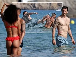 Imagini fabuloase cu Ibrahimovic, la 43 de ani! L-a făcut K.O. pe Verratti, în fața soției
