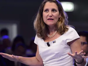 Chrystia Freeland are origini ucrainene- Foto: CP/Sean Kilpatrick