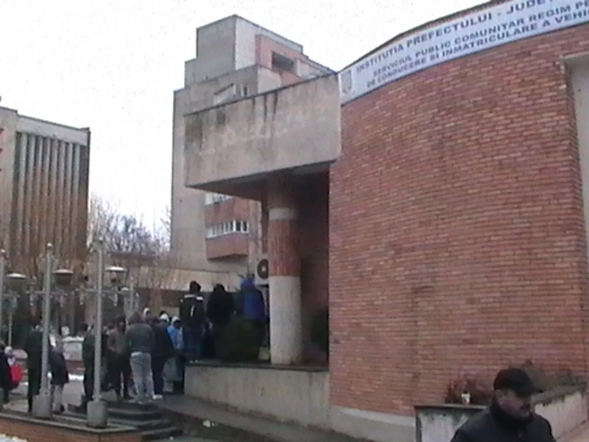 Serviciul de Înmatriculări și Permise Călărași/FOTO: atitudineadincalarasi.ro