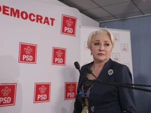 Viorica Dăncilă a preluat șefia PSD, în calitate de președinte executiv. Foto Inquam Photos/Octav Ganea