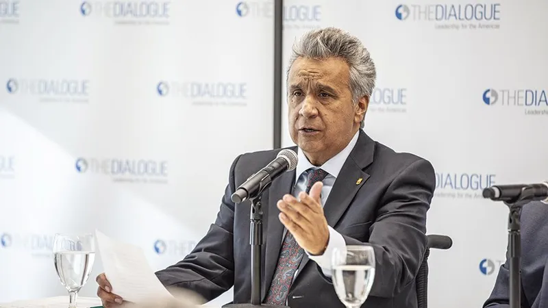 Lenin Moreno, președintele Ecuadorului