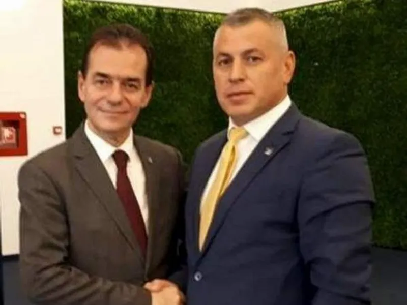 Ludovic Orban și mereu dornicul de învățătură Daniel Moroșanu