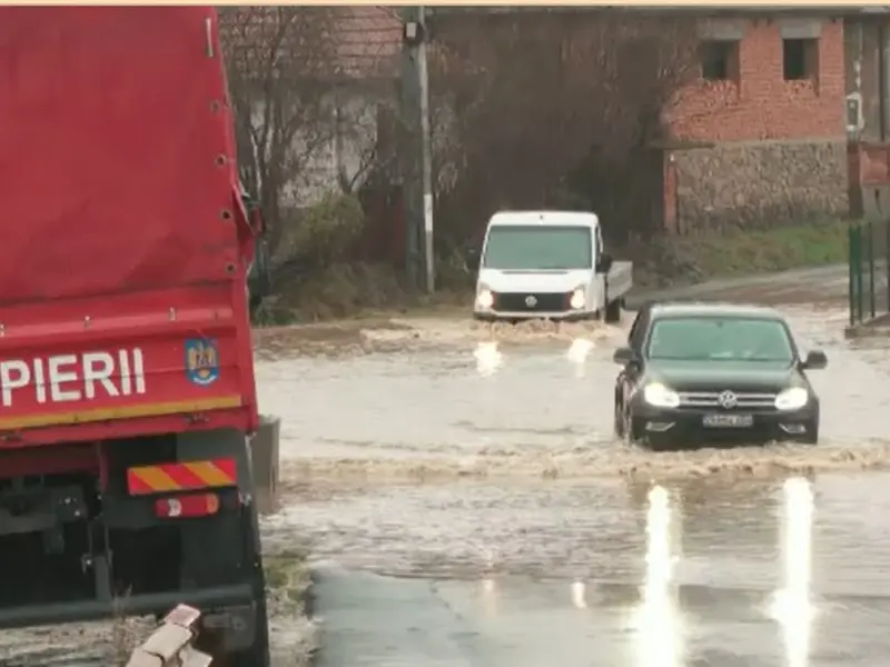 Cod portocaliu de inundații pe mai multe râuri din țară. Ce zone sunt vizate și ce spun hidrologii - Foto: ISU / imagine rol ilustrativ