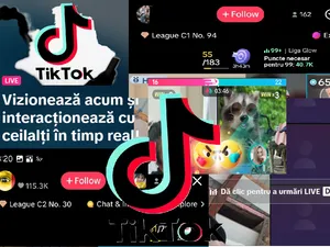 Românii au câștigat 139.000.000 de euro din TikTok Live într-un an. Cum s-au împărțit banii Foto: colaj TikTok /profimediaimages.ro
