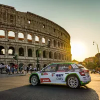 Simone Tempestini a terminat Rally di Roma Capitale pe locul 3 la Under 28 și pe 7 la general. / Foto: fras.ro