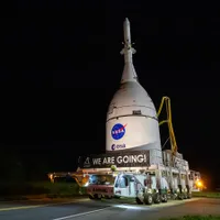 NASA se întoarce pe Lună. Prima misiune, Artemis 1, în februarie 2022/FOTO: nytimes.com