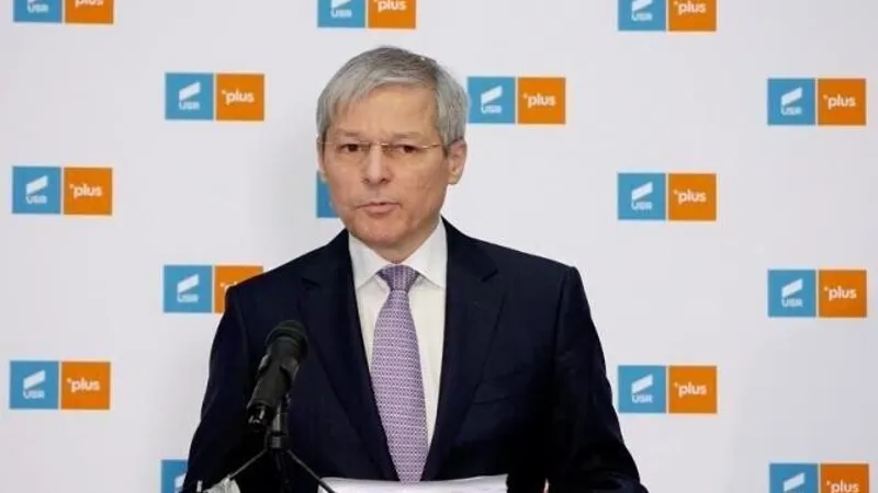 Dacian Cioloş: USR nu va vota niciodată un guvern capturat de pesedism