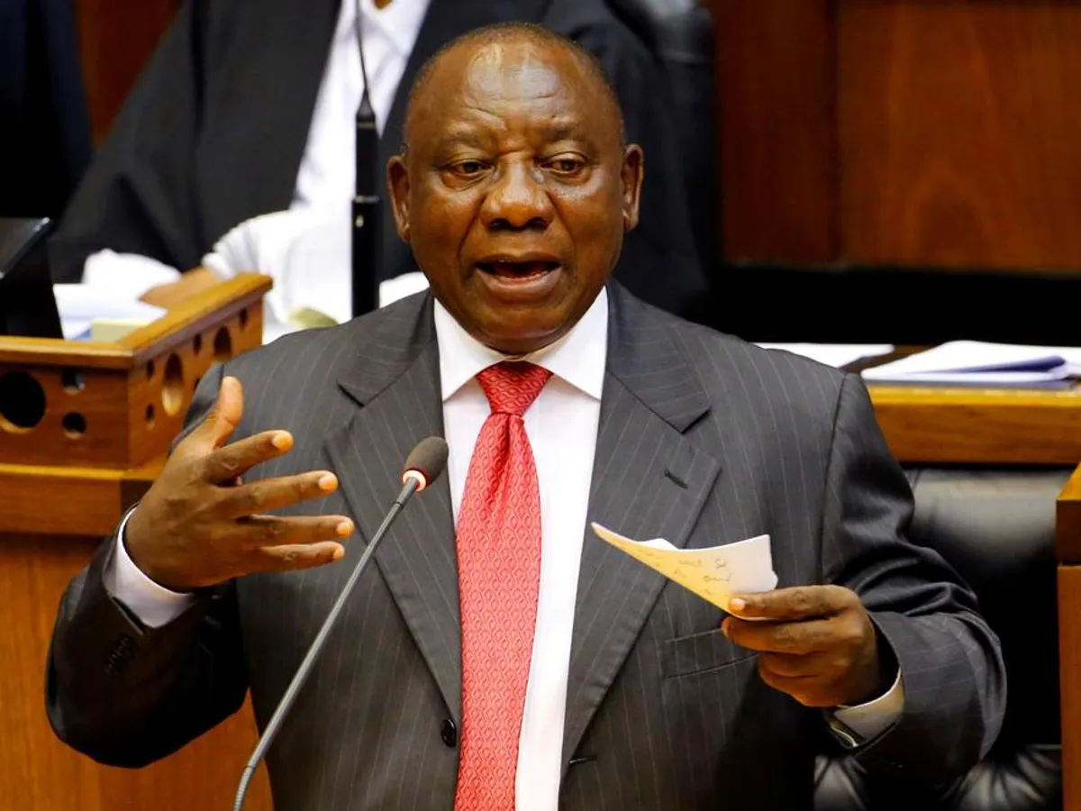 Preşedintele Africii de Sud, Cyril Ramaphosa/FOTO: Reuters