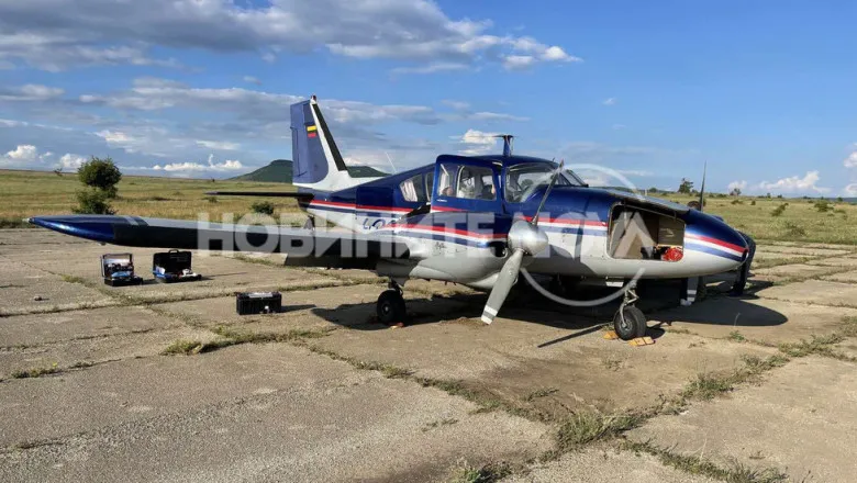 Pilotul a abandonat aeronava în Bulgaria și a dispărut fără urmă/Foto: Nova.bg