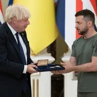 Boris Johnson, încă o vizită surpriză la Kiev/foto: Profimedia Images