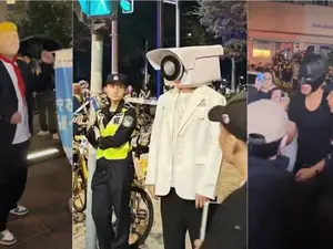 Trump și Batman, trimiși după gratii în China? De ce îi arestează poliția din Shanghai pe petrecăreții care se costumează de Halloween