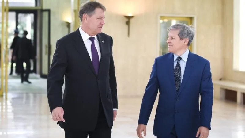 Președintele Klaus Iohannis l-a desemnat pe Dacian Cioloș să formeze guvernul. / Foto: dcnews.ro