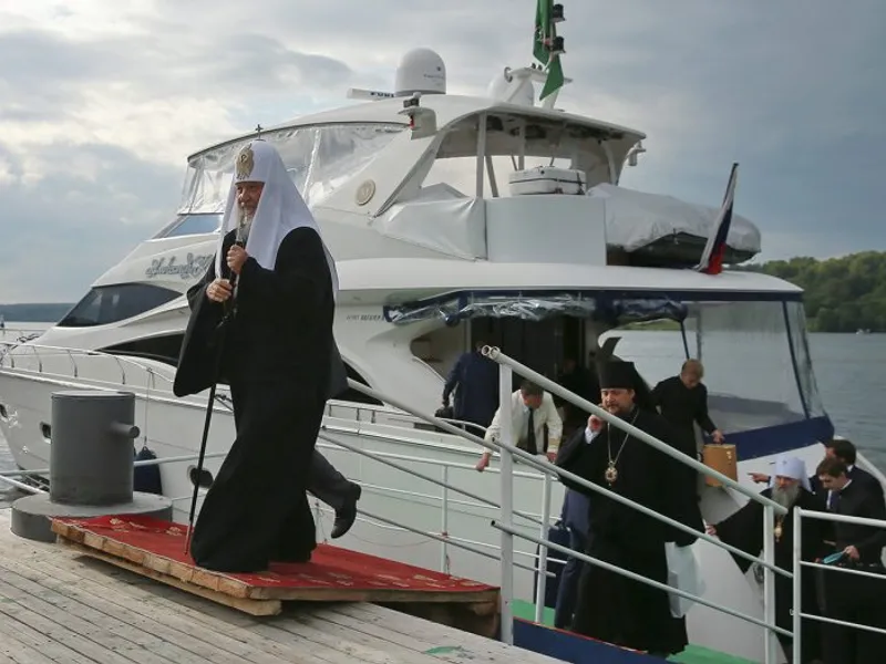 Patriarhul Kirill are la dispoziție un yacht de 5 milioane de dolari Foto: openrussia.com