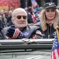 Ca în film. Ce spune astronautul „Buzz” Aldrin, 94 ani, după un an de căsătorie cu Anca Faur, 65 ani - Foto: Profimedia Images - Imagine cu rol ilustrativ