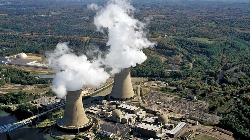 Centrala nucleară Beaver Valley, din Pennsylvania