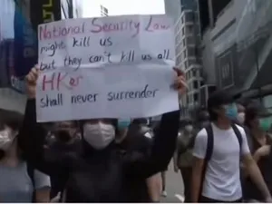 Noi proteste în Hong Kong/FOTO: youtube.com