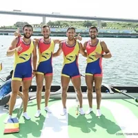 Tokyo2020. Încă o medalie de argint pentru România: canotorii de la patru rame masculin. Foto COSR
