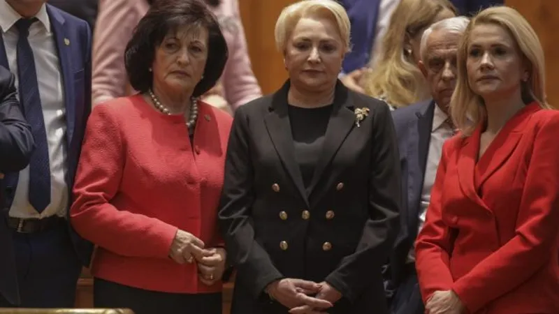 Fețe de înmormântare la PSD/FOTO: Inquam Photos