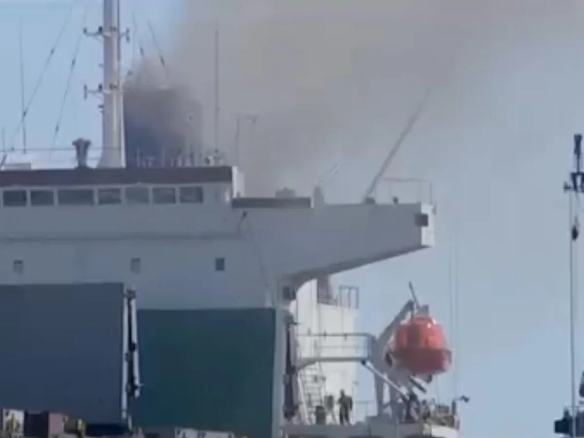 Incendiu în Șantierul Naval din Constanța. Unde s-a produs explozia care a generat incendiul? - Foto: Arhiva