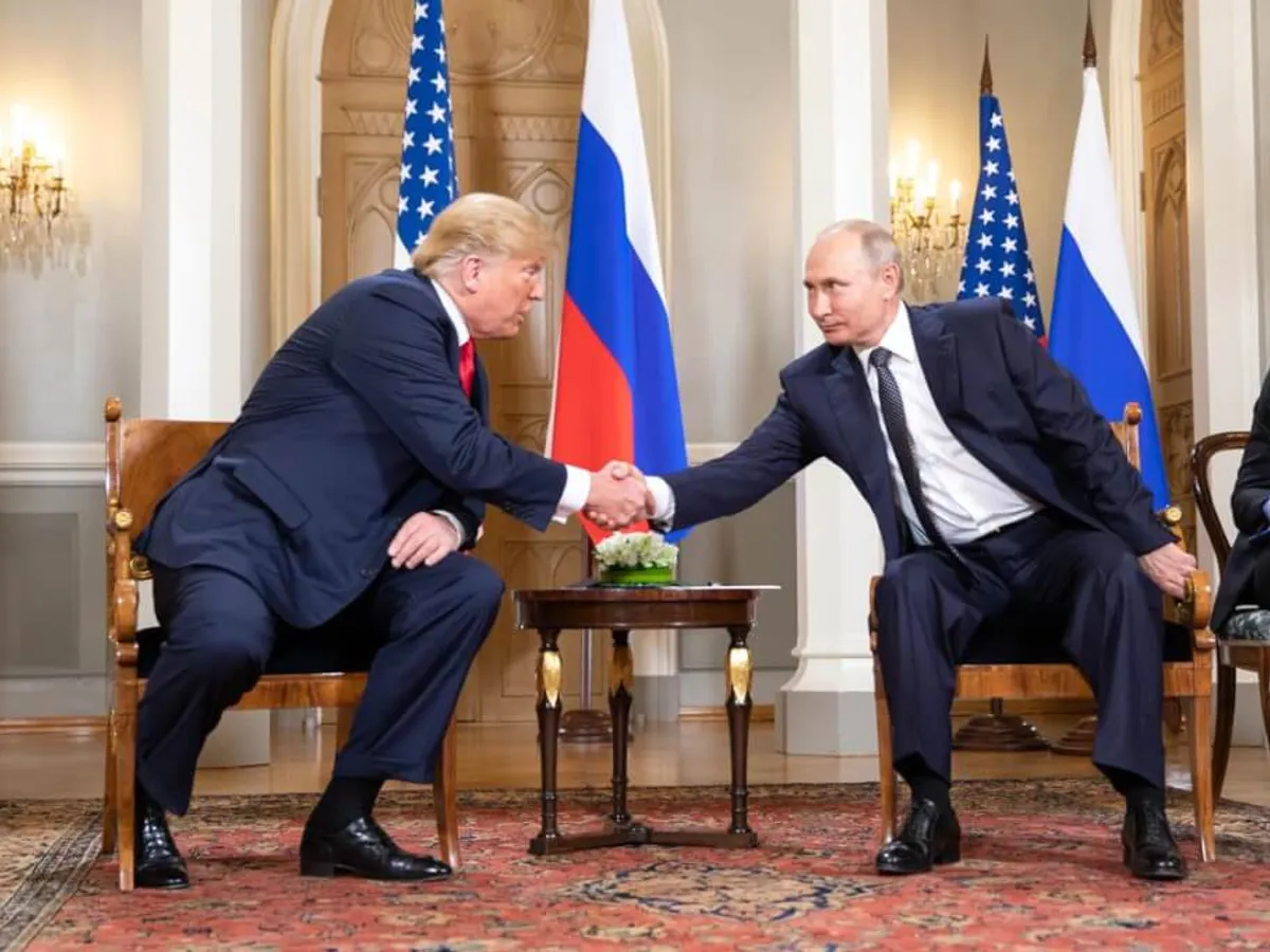 Donald Trump și Vladimir Putin. FOTO: The White House