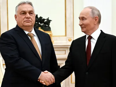 Viktor Orban și Vladimir Putin - Foto: profimedia images