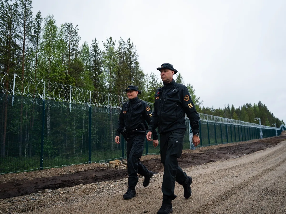 Finlanda a finalizat 200 km gard de protecție la granița de est -  Foto: Profimedia Images (imagine cu  rol ilustrativ)