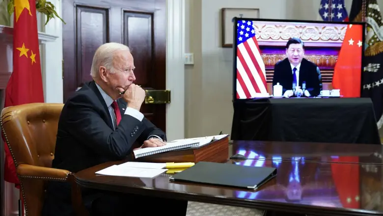 Biden i-a explicat lui Xi Jinping „consecințele” sprijinirii Rusiei de către China în Ucraina. / Foto: digi24.ro