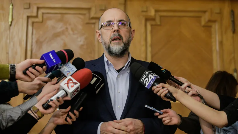 Kelemen Hunor a precizat că UDMR nu a votat Legea pentru combaterea spălării banilor, deși conține o prevedere care avantajează formațiunea. FOTO: Inquam Photos - George Calin