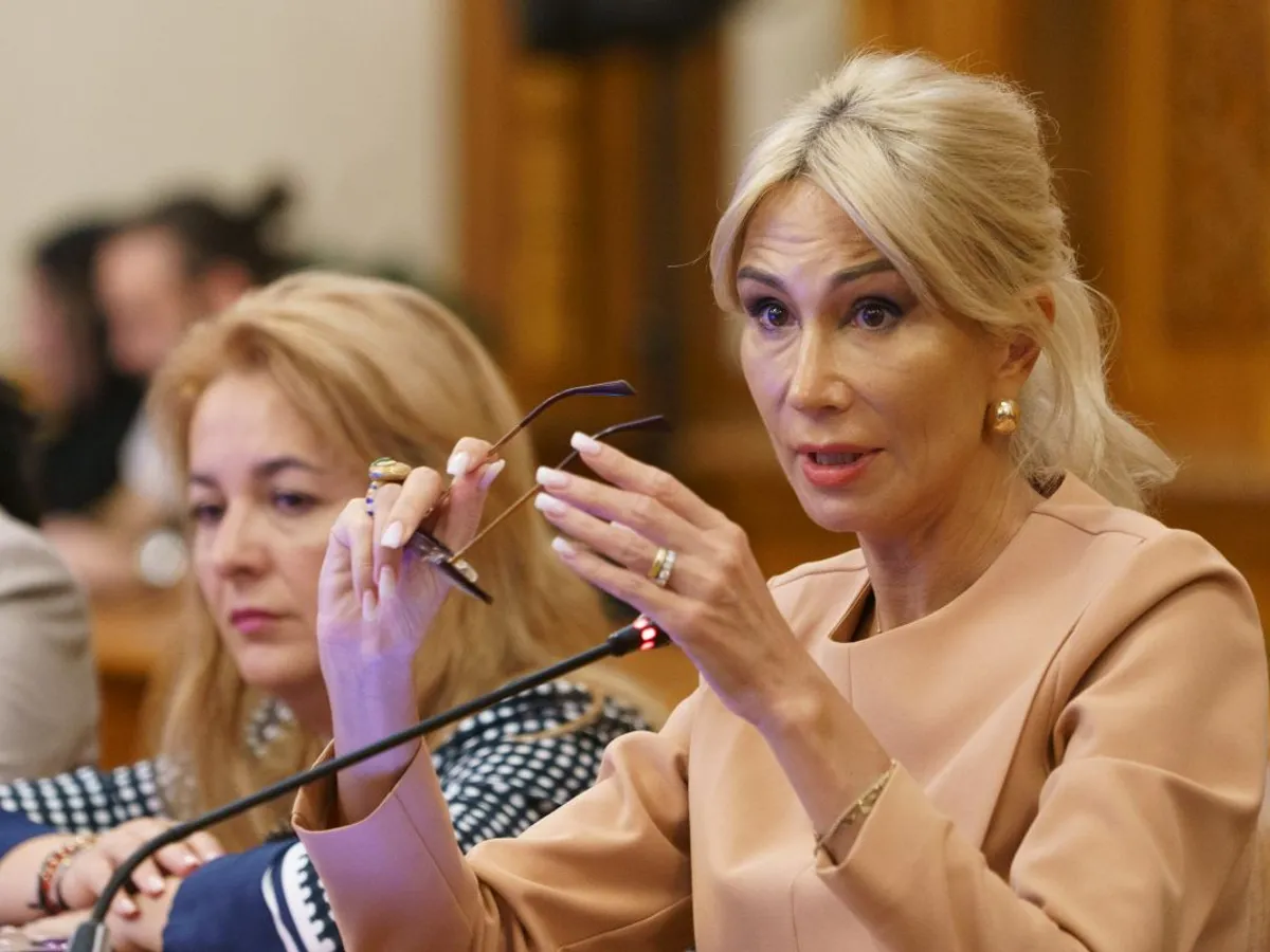 Deputatul Raluca Turcan, la Comisia pentru combaterea violenţei domestice - Foto: INQUAM PHOTOS/Pană Tudor
