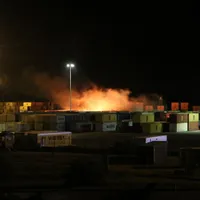 Israelul a bombardat portul sirian Latakia/foto: sanaa