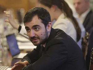 Claudiu Năsui, la negocierile din decembrie pentru programul de guvernare - Foto: INQUAM PHOTOS/Octav Ganea