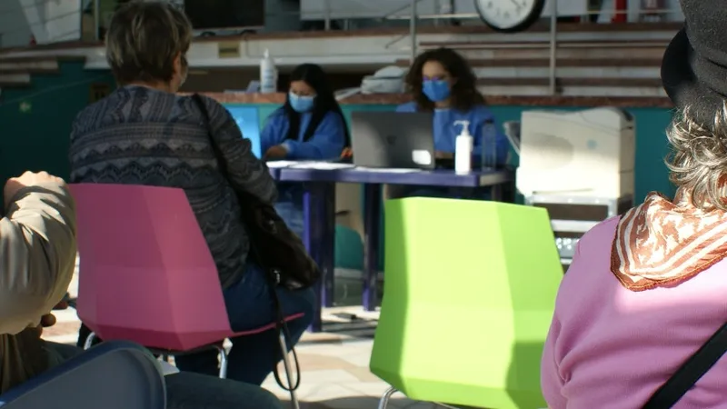 Vaccinare în Capitală. Sursă: Facebook RoVaccinare