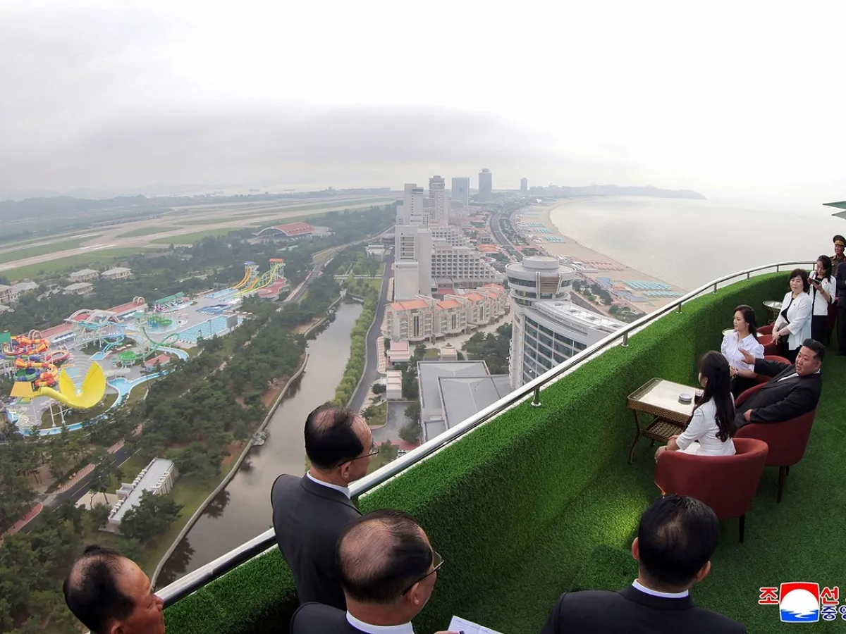 Kim Jong Un deschide o stațiune de lux în Coreea de Nord - Foto: Profimedia Images