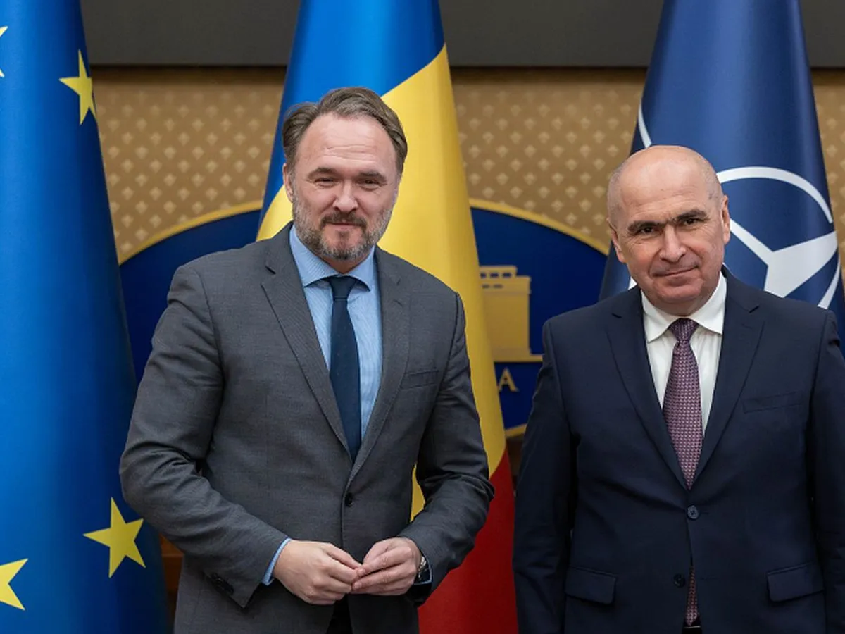 Ilie Bolojan, întâlnire la sediul Guvernului cu comisarul european pentru Energie şi Locuire - Foto: gov.ro