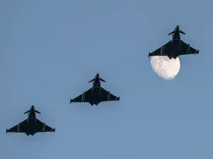 Misiune deasupra României. Avioane de spionaj occidentale escortate de Eurofighter patrulează Gurile Dunării - Foto: Profimedia Images (imagine cu caracter ilustrativ)