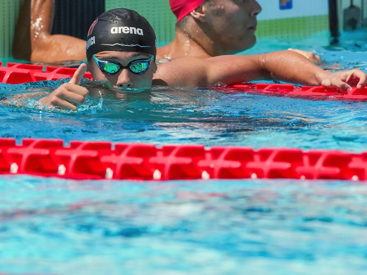 Campionul român David Popovici - Foto: Profimedia Images