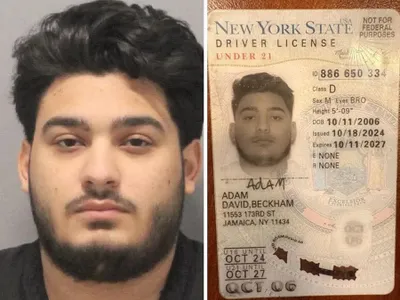 Interlopul român Adam David Beckham a fost prins în Statele Unite după ce a furat o brățară cu diamante Foto: Nassau Police Department