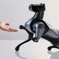 Roboții vor înlocui și câinii în viitor. Patrupedul digital se poate deplasa și pe skateboard Foto: technode.com