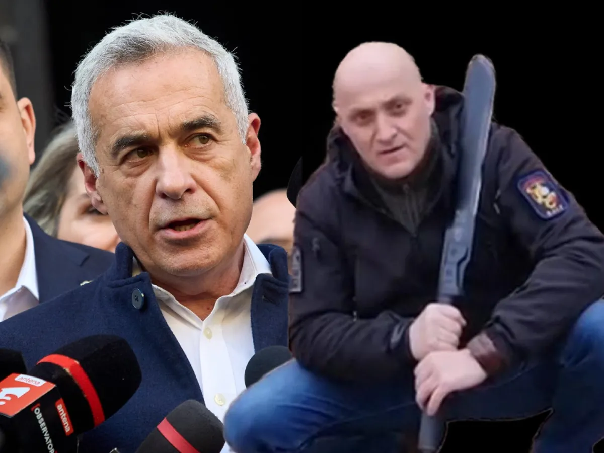 Călin Georgescu și Horațiu Potra - Foto: Profimedia images