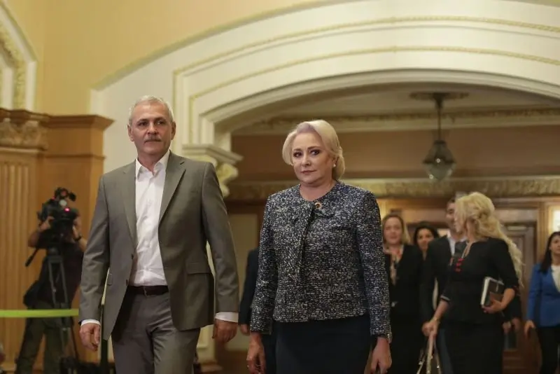 Liviu Dragnea și Viorica Dăncilă își remaniază guvernul. Foto Inquam Photos/Octav Ganea