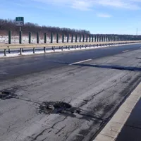 Autostrada Soarelui, plină de gropi/FOTO: economica.net