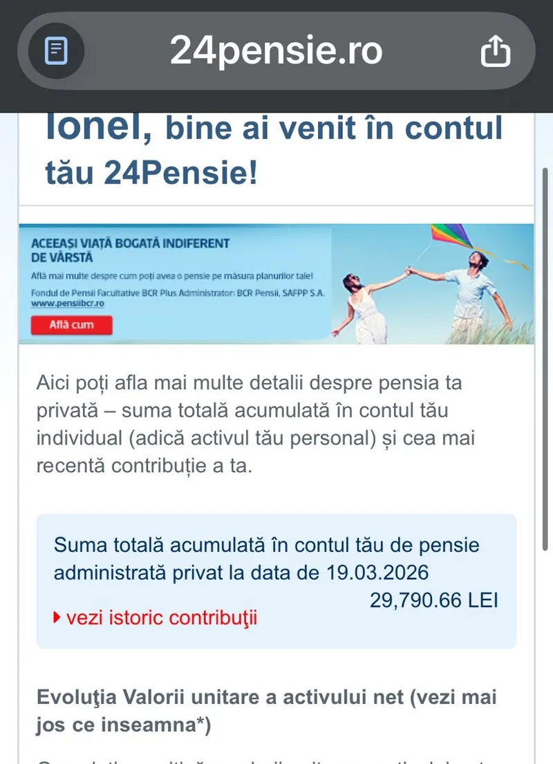 Bani la fondul privat de pensii - Foto: Arhiva