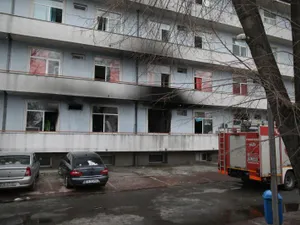 6 persoane au murit în incendiul de la „Matei Balș”. Foto Inquam Photos/Octav Ganea