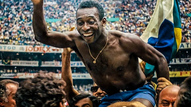 Pele, după triumful din 1974 - Foto: Facebook, Pele