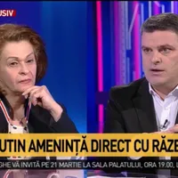 Cristina Tarcea, în studioul Antena 3