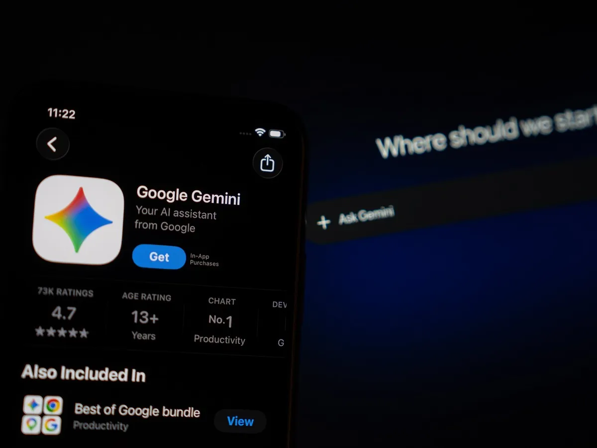 Google Gemini - Foto: Profimedia Images (Imagine cu rol ilustrativ)
