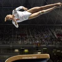 Cine e gimnasta dublă medaliată cu aur la Jocurile Olimpice luată de antrenori de la grădiniță Foto: profimediaimages.ro