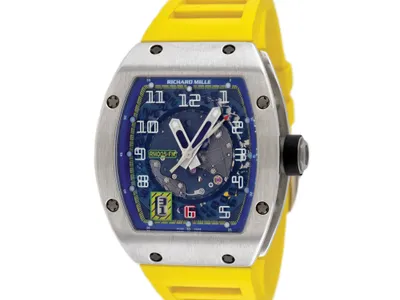 Ceas Richard Mille RM005 Felipe Massa AG TI, din platină, de mână, bărbătesc, ediție limitată